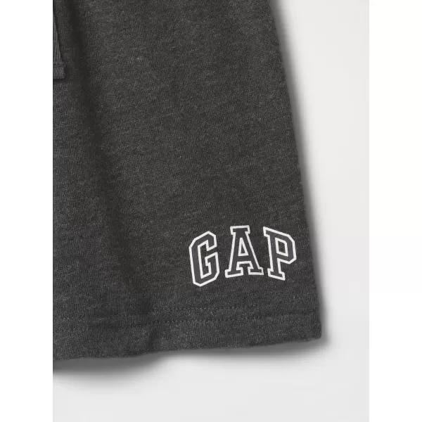  Gyermek rövidnadrág GAP LOGO SWEATSHORTS 725201-01 SZÉN HTHR SZÜRKE 