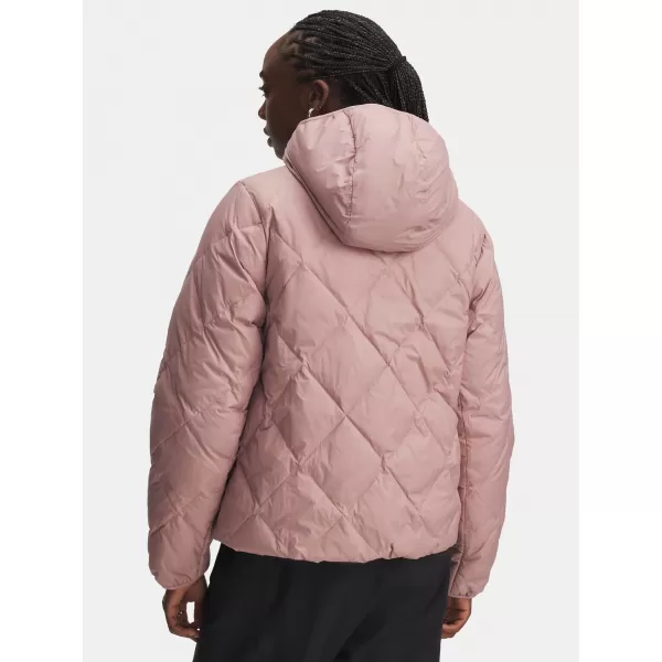  Női kabát UNDER ARMOUR LEGEND DOWN JACKET 6008818-673 RÓZSASZÍN 
