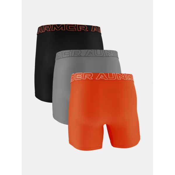  Férfi boxerek UNDER ARMOUR UA PERFORMANCE TECH MESH - SOLID 6IN - 1383884-690 PIROS 