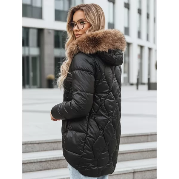  Női kabát DSTREET TY5501 FEKETE 