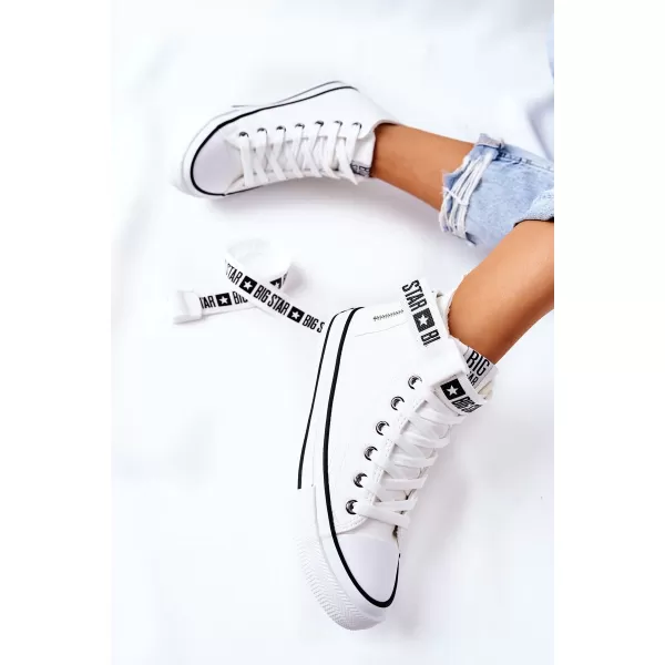  Női tornacipő BIG STAR GG274027 WHITE Big Star Shoes 
