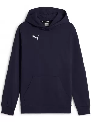 Gyermek pulóver PUMA TEAMGOAL CASUALS HOODY JR 658619-06 PUMA NAVY/PUMA WHITE