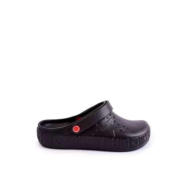  Férfi papucs BIG STAR II175001 BLACK Big Star Shoes 