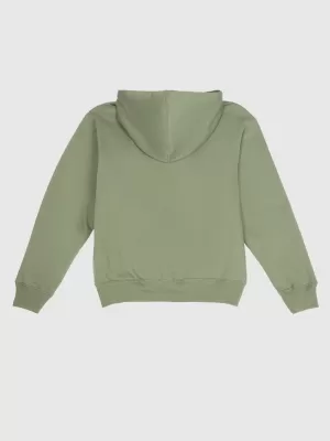 Női pulóver GAP LOGO PULLOVER HOODIE 800434-09 MESCULEN ZÖLD