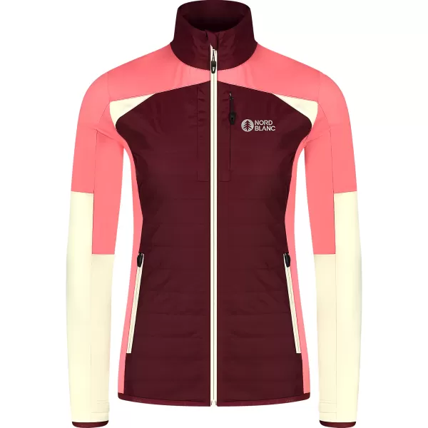  Női kabát NORDBLANC ORIGINATION NBWJL8330 BURGUNDIA 