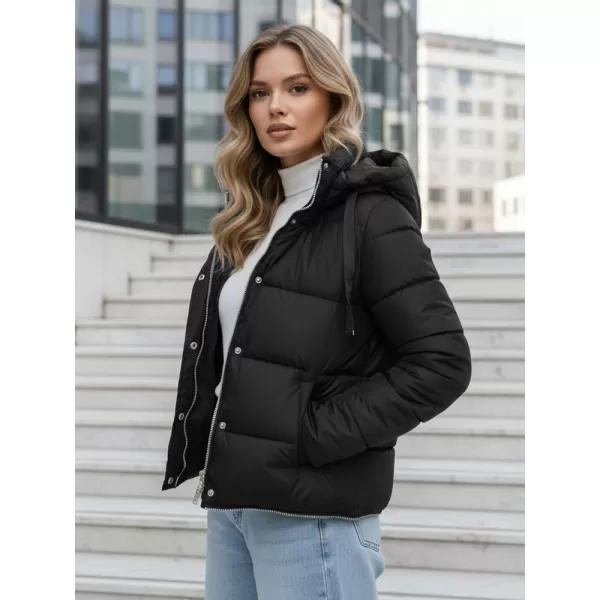  Női kabát DSTREET TY5151 FEKETE 