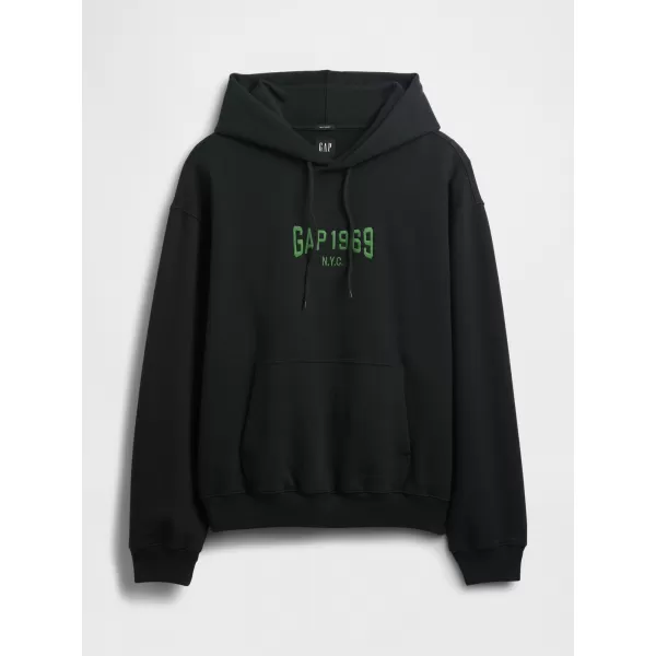  Férfi pulóver GAP LOGO PULLOVER HOODIE 821291-03 HOLDTALAN ÉJSZAKA 
