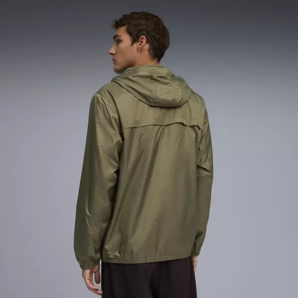  Férfi széldzseki PUMA ESS REGULAR WINDBREAKER 684625_81 LONDON ZÖLD 