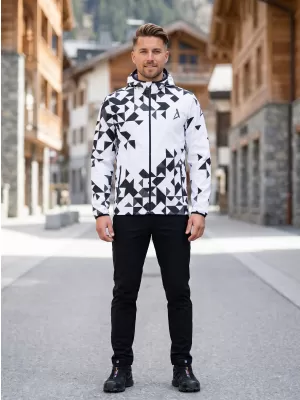 Férfi prémium softshell kabát ALTISPORT VOJ/ALM108JACK01 FEHÉR