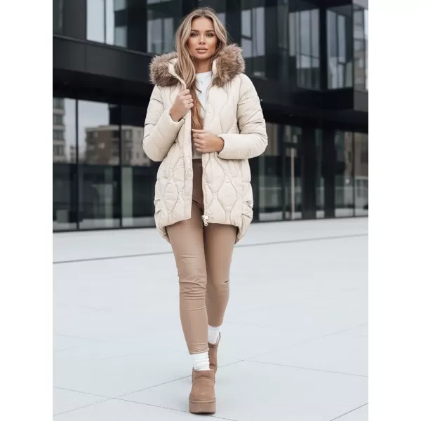  Női kabát DSTREET TY5495 FEHÉR 