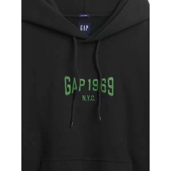  Férfi pulóver GAP LOGO PULLOVER HOODIE 821291-03 HOLDTALAN ÉJSZAKA 