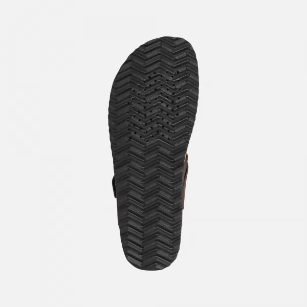  Férfi papucs GEOX SANDAL GHITA G002573 SÖTÉTBARNA 