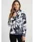 Női prémium softshell kabát ALTISPORT VOJ/ALW115JACK01 FEKETE/FEHÉR