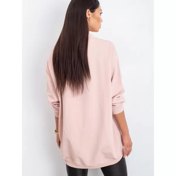  Női pulóver BASIC FEEL GOOD RV-BL-5185.93P ÉLÉNK RÓZSASZÍN 