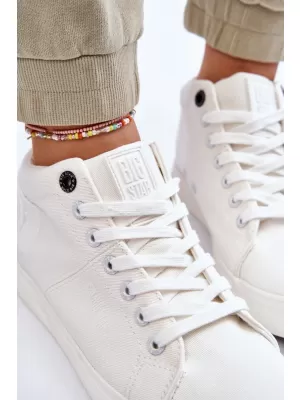 Női tornacipő BIG STAR LL274002 WHITE Big Star Shoes