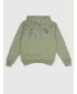 Női pulóver GAP LOGO PULLOVER HOODIE 800434-09 MESCULEN ZÖLD