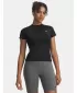 Női póló UNDER ARMOUR MOTION FITTED SS EMEA 6012291-001 FEKETE