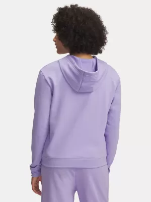 Női pulóver UNDER ARMOUR UA RIVAL TERRY HOODIE 6005511-538 LILA