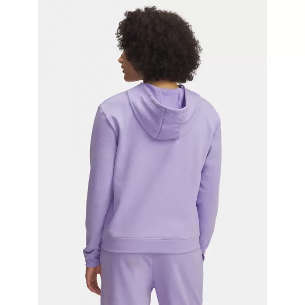  Női pulóver UNDER ARMOUR UA RIVAL TERRY HOODIE 6005511-538 LILA 