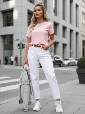 Női nadrág DSTREET UY2884 FEHÉR