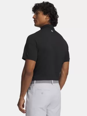 Férfi póló UNDER ARMOUR T2G PIQUE POLO 6012303-001 FEKETE