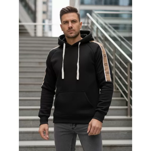  Férfi pulóver DSTREET BX5941 FEKETE 
