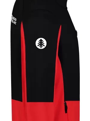 Férfi powerfleece pulóver NORDBLANC GROAN NBWFM8282 PIROS