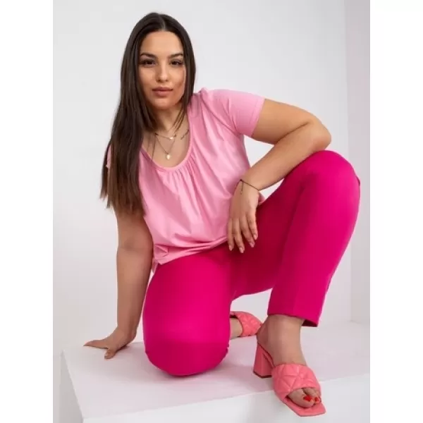  Női póló BASIC FEEL GOOD RV-TS-6320.85P RÓZSASZÍN 