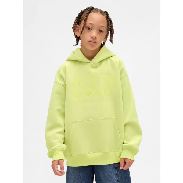  Gyermek pulóver GAP RELAXED HOODIE PULLOVER 846224-02 CITROM 
