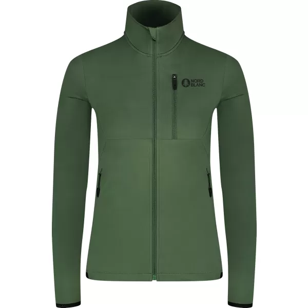  Női powerfleece pulóver NORDBLANC SEDGE NBWFL8291 ZÖLD 