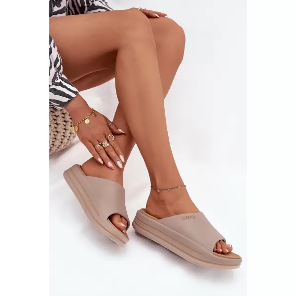  Női papucs BIG STAR SS274424 BÉZS Big Star Shoes 