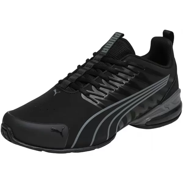  Férfi cipők PUMA VOLTAIC EVO NUBUCK 311716_02 PUMA FEKETE/HIDEG SÖTÉTSZÜRKE 