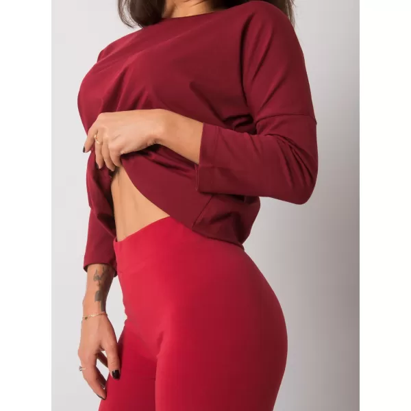  Női blúz BASIC FEEL GOOD RV-BZ-4691.43P BURGUNDIA 