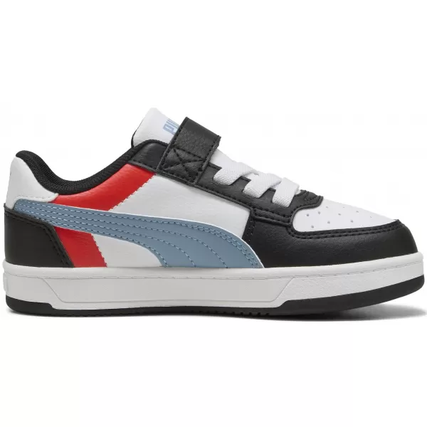  Gyerekcipők PUMA CAVEN 2.0 BLOCK AC+ PS 394462-17 PUMA FEHÉR/HIDEG KÉK/FEKETE 