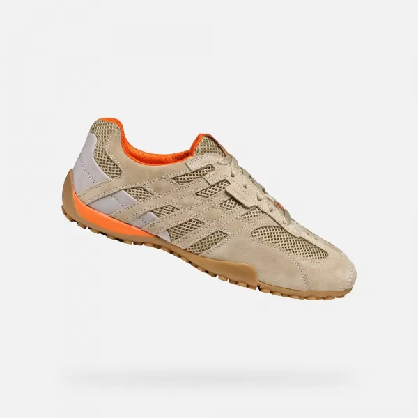  Férfi tornacipő GEOX SNAKE ORIGINAL G002963 BÉZS 