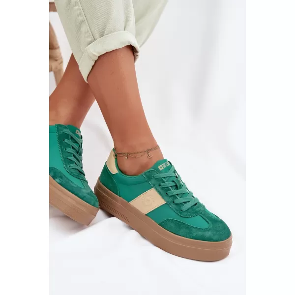  Női tornacipő BIG STAR TT274163 GREEN Big Star Shoes 