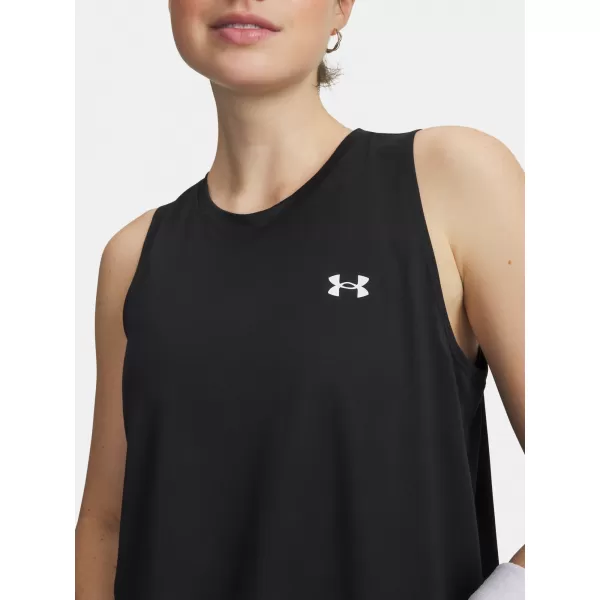  Női felső UNDER ARMOUR TECH TANK SOLID 1383655-001 FEKETE 