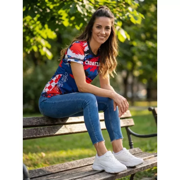  Női prémium póló ALTISPORT VOJ/ALW036HR/TR01 CSÍKOK 