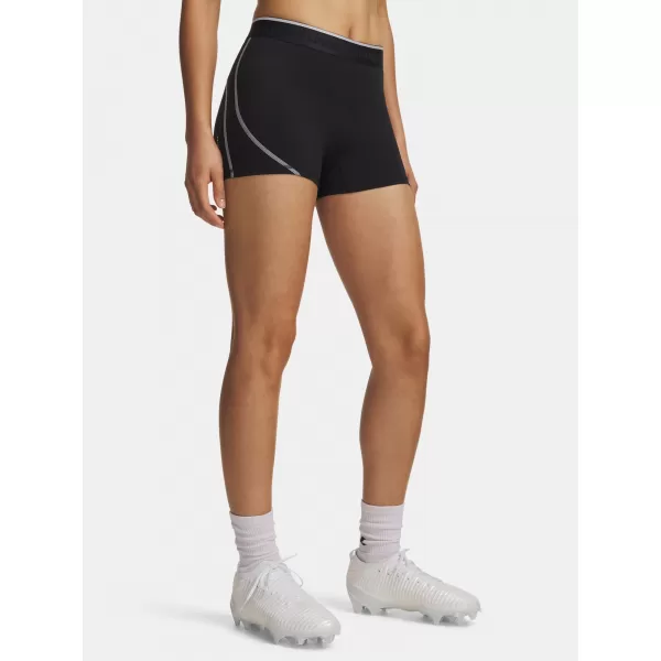  Női rövidnadrág UNDER ARMOUR HEATGEAR ELITE SHORTY 6015371-008 FEKETE 