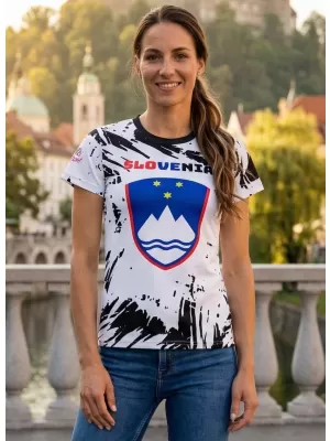 Női prémium póló ALTISPORT VOJ/ALW036SI/TR01 ABSZTRAKCIÓ