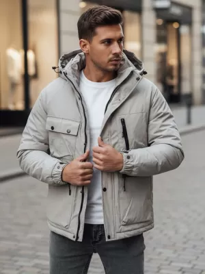Férfi dzseki DSTREET TX5107 FEHÉR
