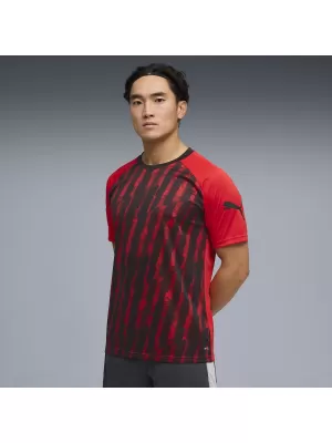 Férfi funkcionális póló PUMA INDIVIDUALLIGA GRAPH JERSEY 660578_01 PUMA PIROS/PUMA FEHÉR