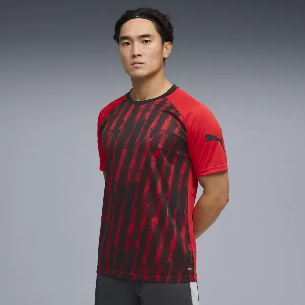  Férfi funkcionális póló PUMA INDIVIDUALLIGA GRAPH JERSEY 660578_01 PUMA PIROS/PUMA FEHÉR 