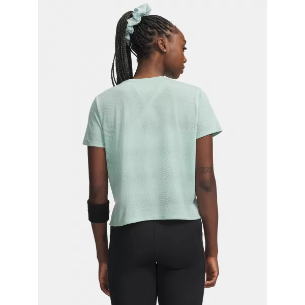  Női póló UNDER ARMOUR UA VELOCITI SHORTSLEEVE 6009540-703 ZÖLD 
