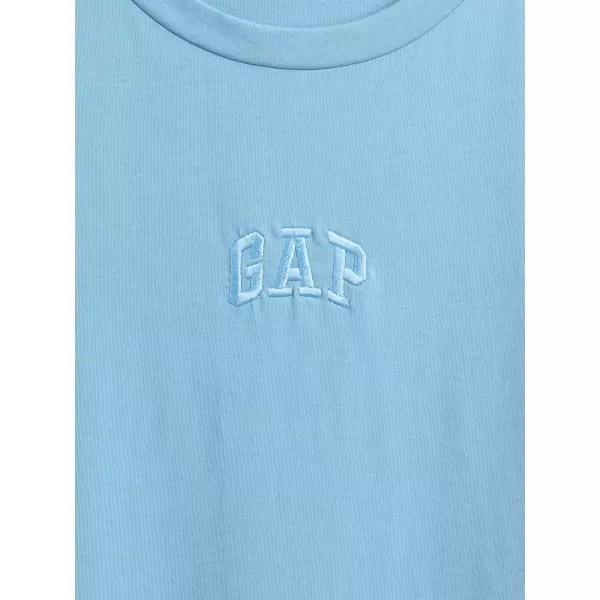  Női póló GAP LOGO TEE 407990-10 KÉK KŐ 