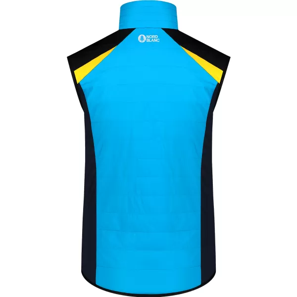  Férfi sportmellény NORDBLANC CREVICE NBWJM8331 FÉNYES KÉK 