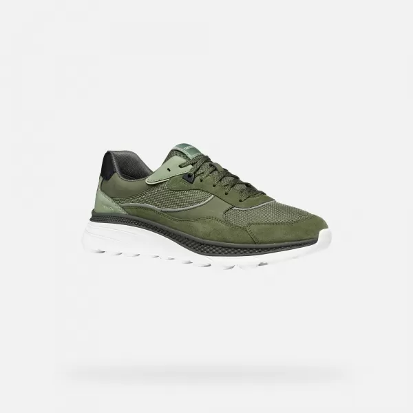  Férfi tornacipő GEOX SPHERICA ACTIF X1 G014566 KHAKI 