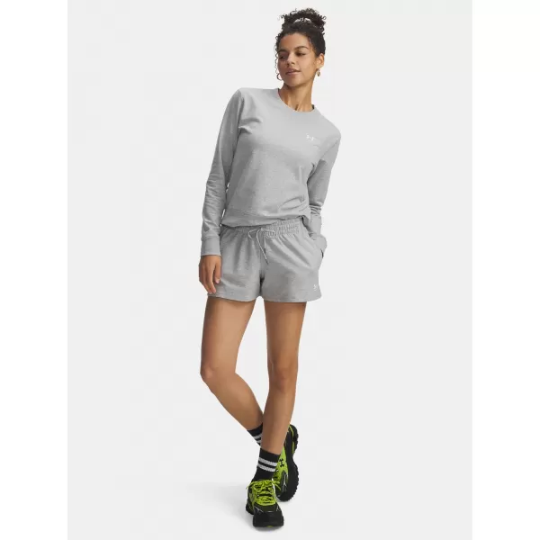  Női rövidnadrág UNDER ARMOUR UA SPORT TERRY SHORT 6011022-011 SZÜRKE 