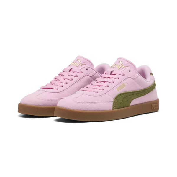  Csizma PUMA CLUB II ERA SUEDE 400717_31 RÓZSASZÍN CSILLOGÓ/OLÍVAZÖLD 