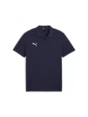 Férfi póló gallérral PUMA TEAMGOAL CASUALS POLO 658605_06 PUMA NAVY/PUMA WHITE